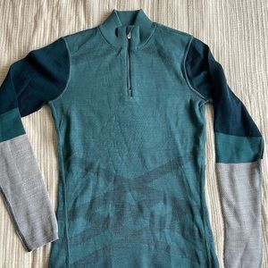 Smartwool 1/4 zip Baselayer top - S